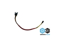 DimasTech® Couple of Black & Red Cables 300mm